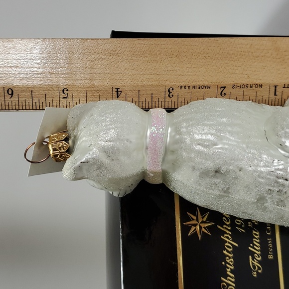 Christopher Radko "Felines Heart" Ornament - Picture 5 of 8